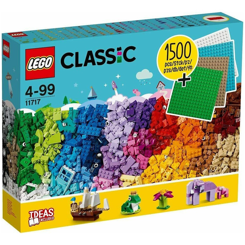 ［想樂］全新 樂高 Lego 11717 Classic 創意 積木桶 含四片16X16底板 Bricks