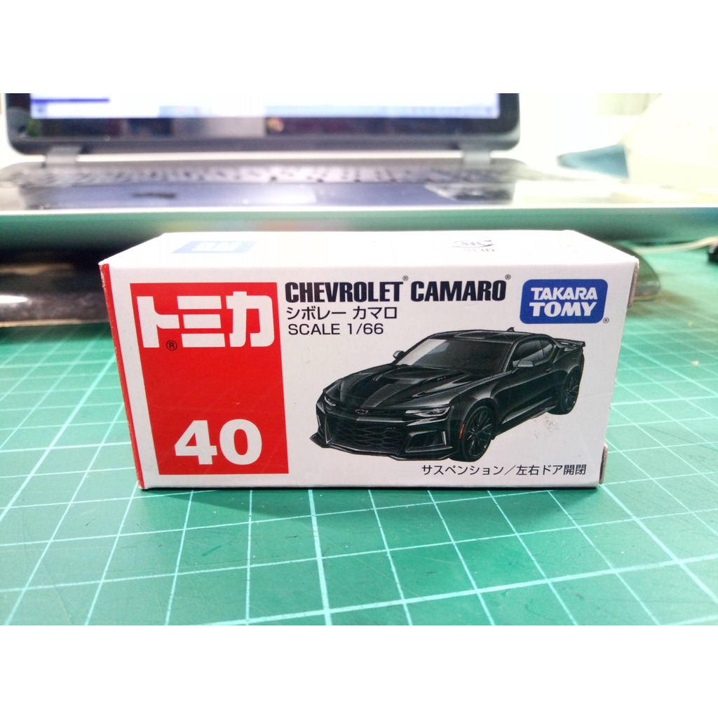 【讓無盒多美小車有家可歸】tomica 多美 空盒 紙盒 無車 Chevrolet Camaro No.40