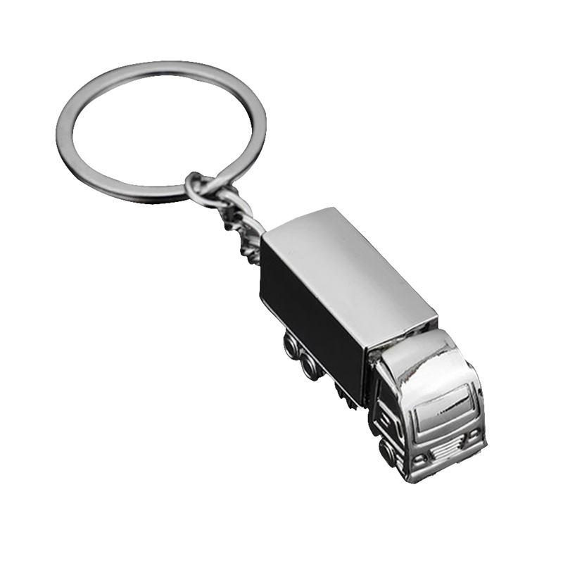 【熱銷】鑰匙扣 創意 立體大貨車模型金屬鑰匙扣 腰掛 鑰匙圈鏈 挂件配飾 機車鑰匙圈 汽車鑰匙圈 鑰匙圈環