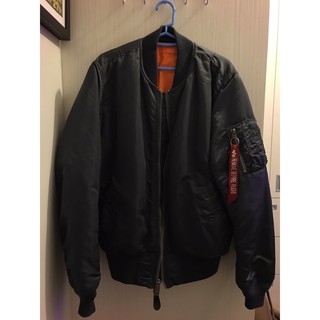 ALPHA MA-1 FLIGHT JACKET 鐵灰色