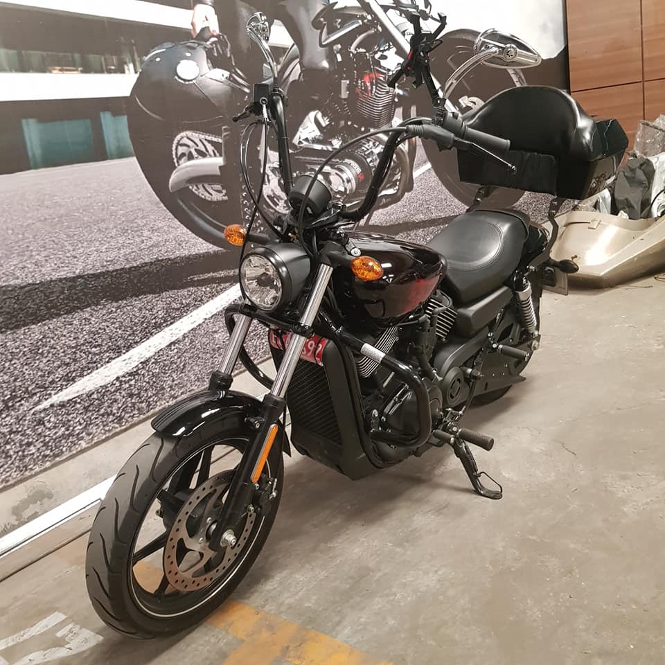 HARLEY 哈雷 STREET XG 750 加高把 小高把30cm