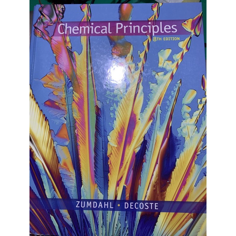 二手書 大學普通化學 普化原文書 Chemical Principles 8th edition Zumdahl