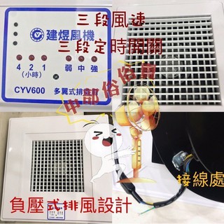 免運附遙控器 CYV600 崁入式抽風扇 輕鋼架排風扇 神明廳抽風機 天花板節能扇 吸排風扇 抽風扇 往上抽風 佛堂