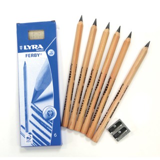 【德國LYRA】兒童三角原木鉛筆(12.5cm/17.5cm)(單支裝，若一次訂購六支以上送削筆器)