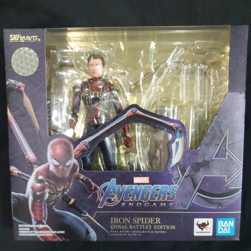 蜘蛛人 SHF 無家日 八爪博士 對戰 最終 終局之戰 鋼鐵蜘蛛人 Iron Spiderman 無限手套 代理版 現貨