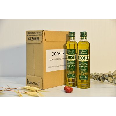 ((頑皮猴幸福小店)) 西班牙 COOSUR 山富 特級冷壓初榨橄欖油 (原裝進口) 免運  500ML/瓶
