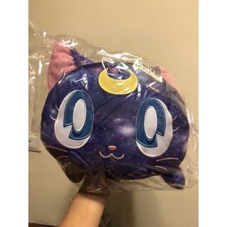 日本景品正版美少女 露娜 造型面紙套 貓咪 可以當抱枕 娃娃 布偶 玩偶 絨毛玩具