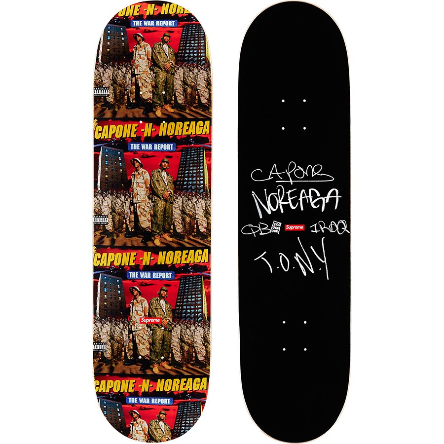 Supreme 2016 FW The War Report SkateBoard 滑板 板身