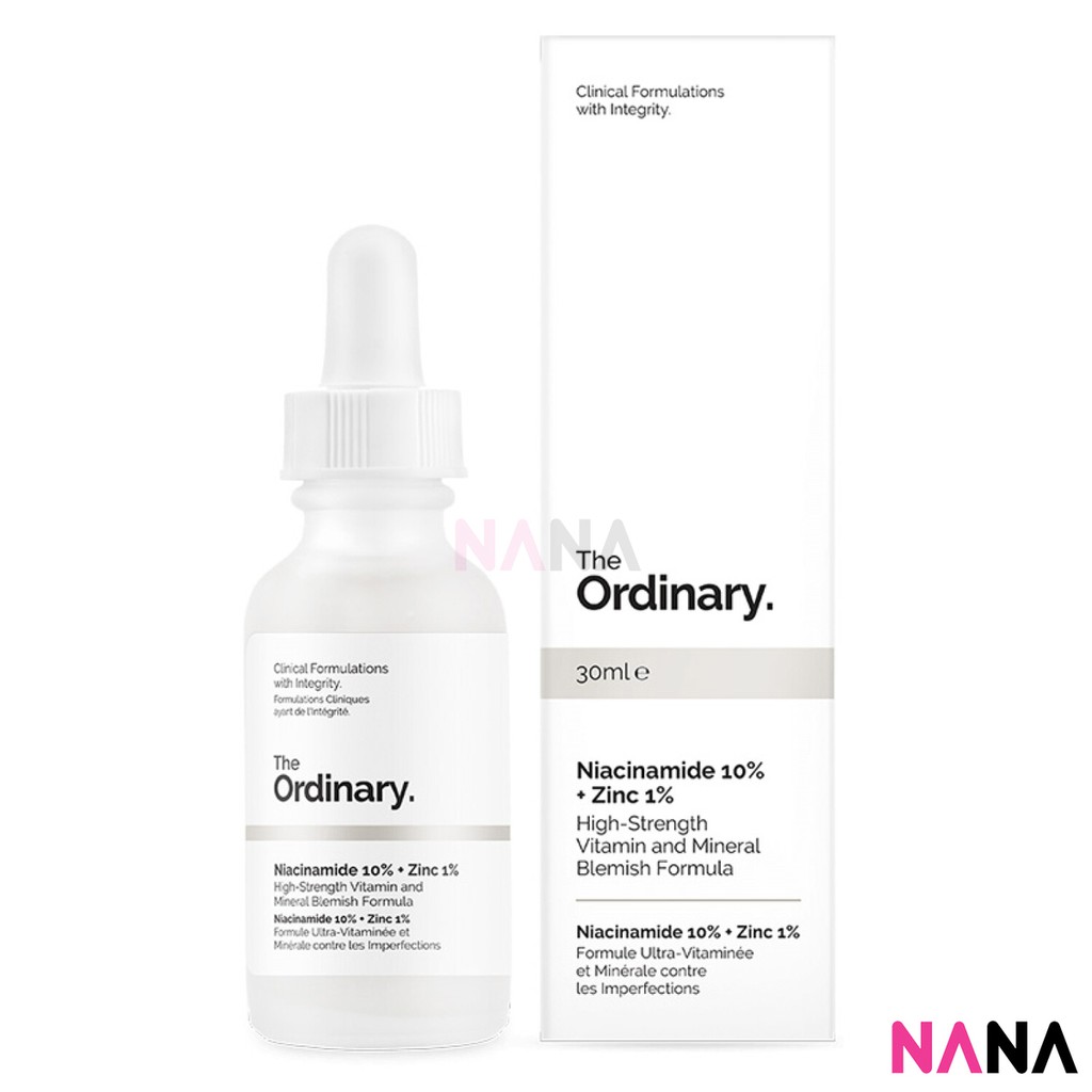 The Ordinary Niacinamide 10% + Zinc 1% 煙氨酸去印收毛孔精華 30ml