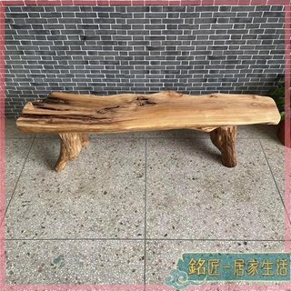 換鞋凳 床尾凳 穿鞋凳 收納穿鞋椅 長條凳 長凳 北歐原木長凳實木創意換鞋凳民宿服裝店門店休息裝飾長條凳木凳子