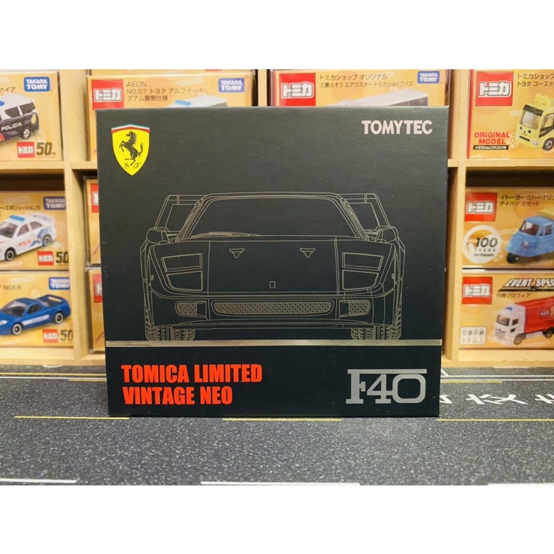 《TLV》Tomytec Tomica Limited Neo 法拉利 F40 Ferrari 黑色 全新現貨未拆