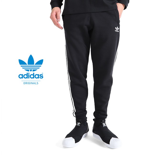 南2019 12月Adidas 3 STRIPES PANTS DV1549 黑色愛迪達三條線休閒長褲男款| 蝦皮購物