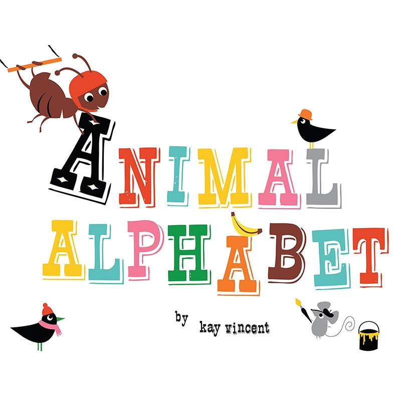 Animal Alphabet 認識字母 精裝繪本（外文書）