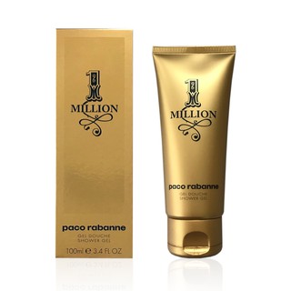 Paco Rabanne One Million百萬男性沐浴膠100ml【UR8D】