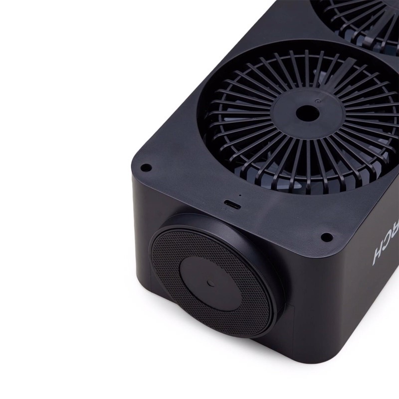NEIGHBORHOOD | SRL. Swing Fan. AB - Black | Concrete