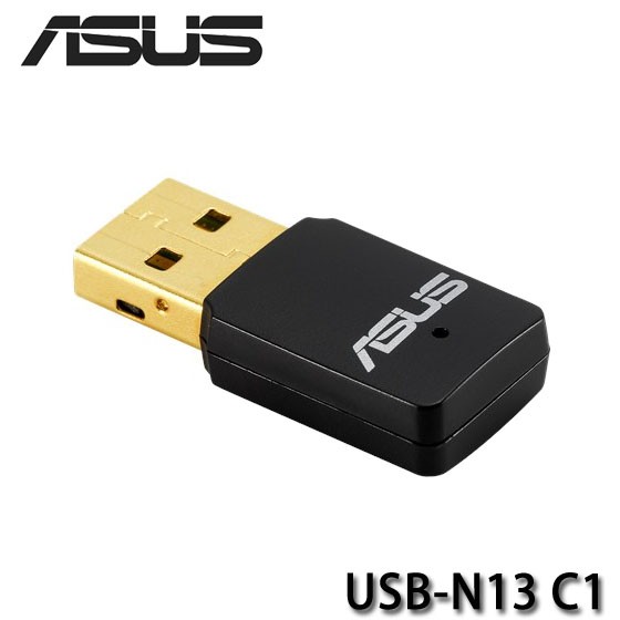 【3CTOWN】含稅開發票 ASUS華碩 USB-N13 C1 N300 WiFi USB無線網卡