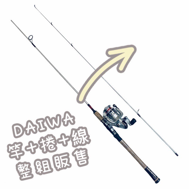 [NEMOSHOP]  DAIWA 公司貨CROSS FIRE CFLT20G 竿+捲線器整組路亞竿 #路亞竿#岸拋竿