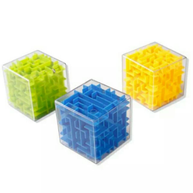 🎉🎉咪咪醬的窩🎉🎉 迷宫魔方 粉黃藍綠 3D立體迷宫球 旋轉魔方 兒童益智智力玩具 現貨