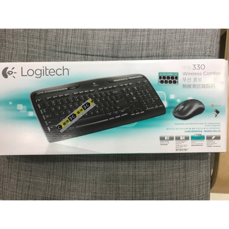 logitech mk330鍵盤滑鼠組