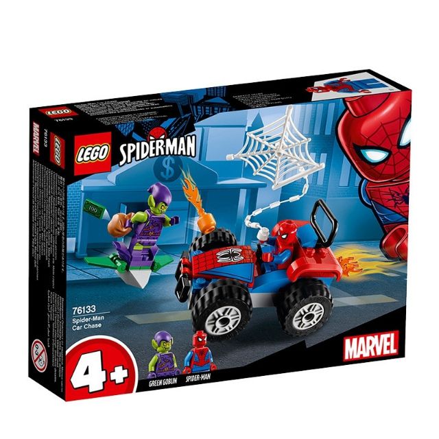 [qkqk] 全新現貨 LEGO 76133 蜘蛛人飛車追逐 樂高漫威系列