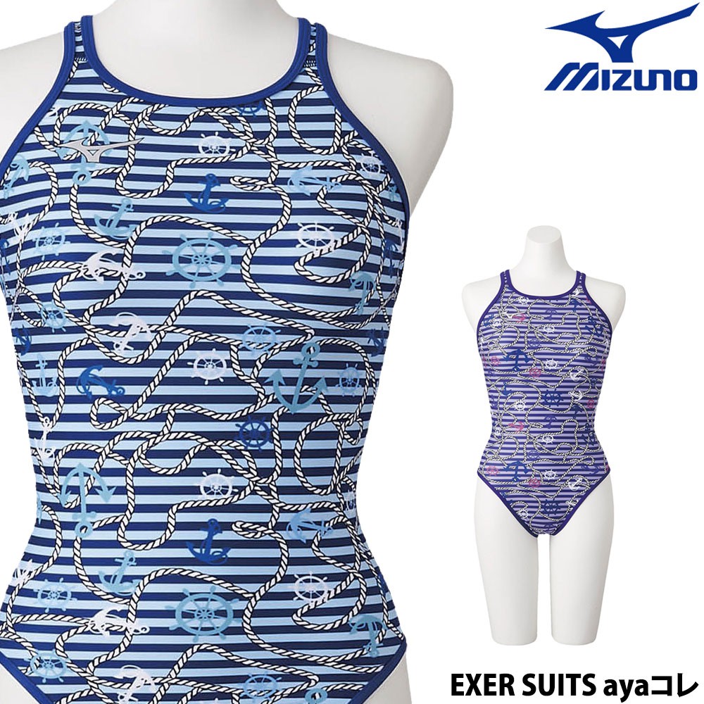 日本平行輸入 美律儂mizuno N2ma0775 U Fit 耐氯 系列練習泳衣連身泳衣 蝦皮購物