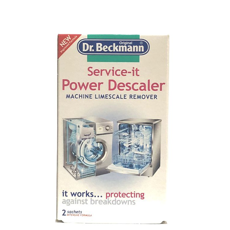 德國 Dr Beckmann 洗衣機 &amp; 洗碗機 清潔劑 / 除垢劑 ( 每份2包 )