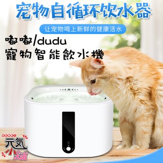 💥台灣現貨🥇嘟嘟/dudu 寵物智能飲水機（一年保固）🏆非佩奇 小佩 PETKIT PETONEER 智能活水機
