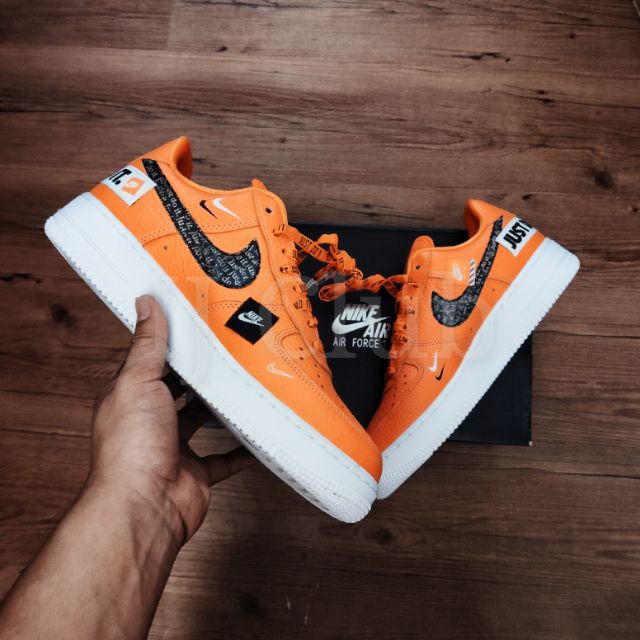 air force 1 low just do it pack orange