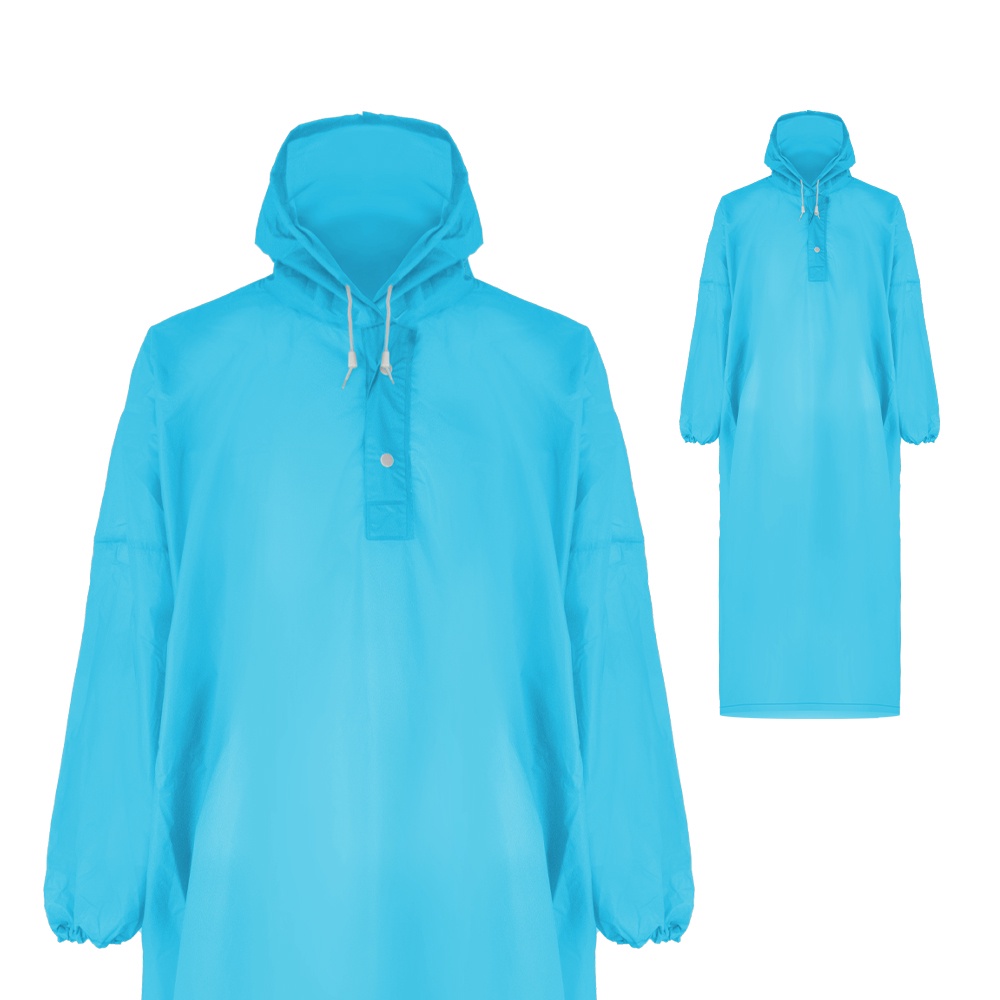 【希拉Hera】日系超輕量反光安全雨衣套式雨衣_雙龍牌環保無毒太空雨衣