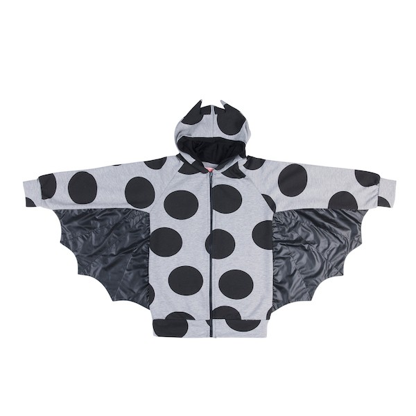 丹麥 BANGBANG 灰色蝙蝠俠連帽外套｜5-6歲 6-7歲 Halloween