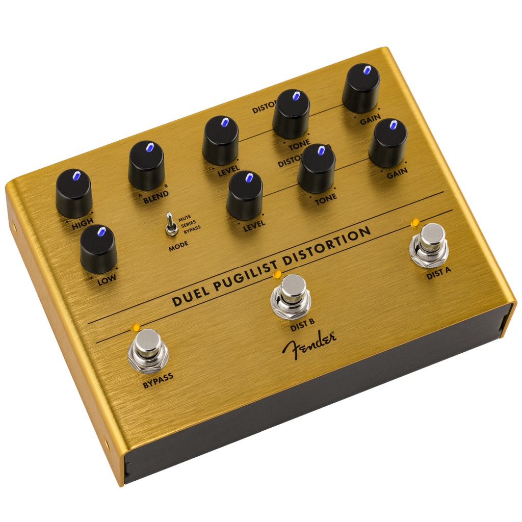 Fender Duel Pugilist Distortion Pedal 電吉他 效果器 公司貨 【宛伶樂器】