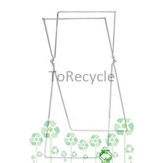 含發票 資源回收架-單分類 垃圾架 分類架 X型回收架 EN-09 黑色垃圾袋專用架 折疊式