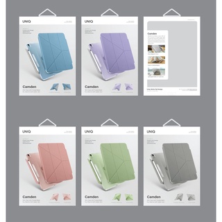 UNIQ iPad Air4/5｜Pro11"｜Mini6｜抗菌磁吸設計帶支架多功能透明保護套Camden