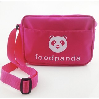 熊貓food panda /Uber Eats外送員側背包/現金背包/零錢背包/隨身背包 