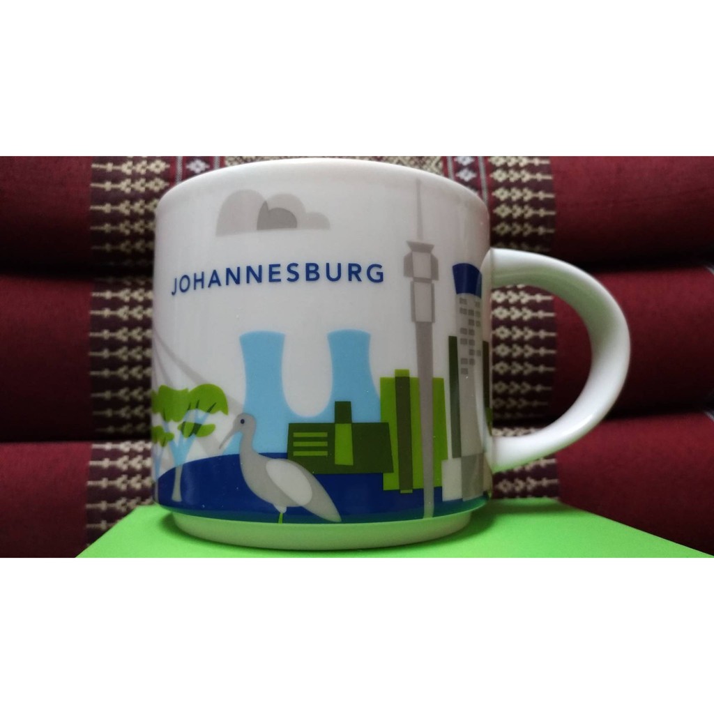 Starbucks 星巴克 非洲 南非 Johannesburg  約翰尼斯堡 城市馬克杯