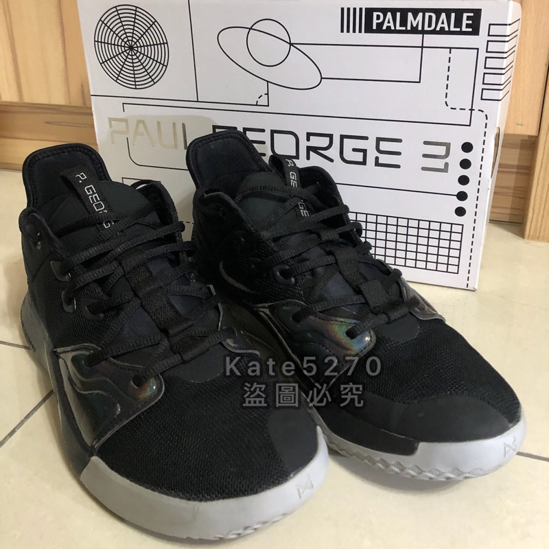 NIKE PG 3 EP IRIDESCENT 黑灰 炫彩ZOOM XDR AO2608-003