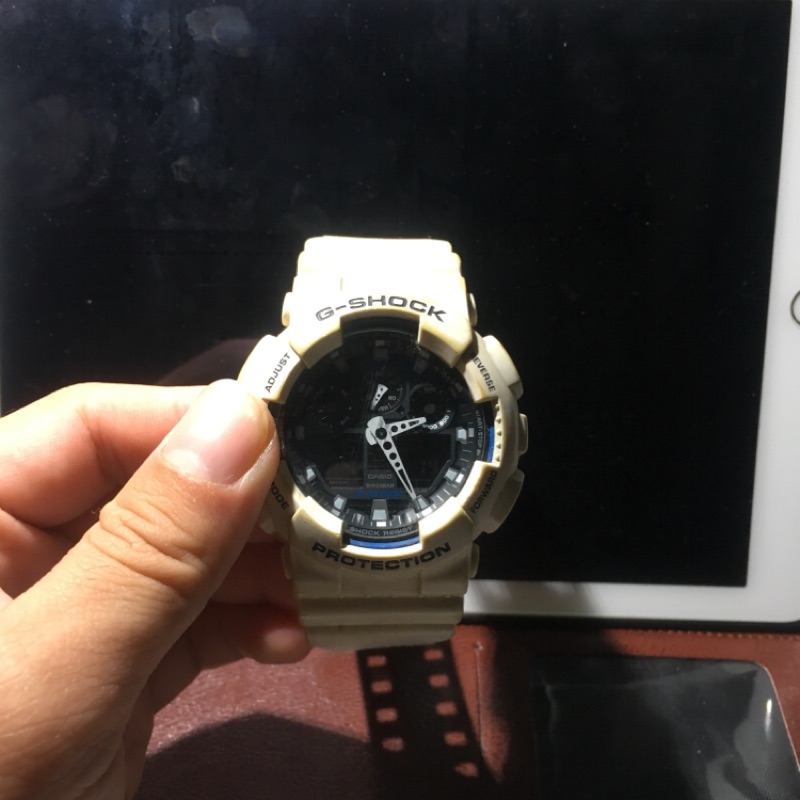 G-shock 白色手錶