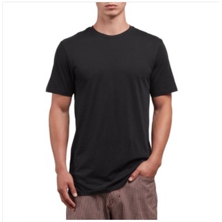 【 ALL RIDE 】Volcom SOLID SHORT SLEEVE TEE - BLACK 短袖T恤