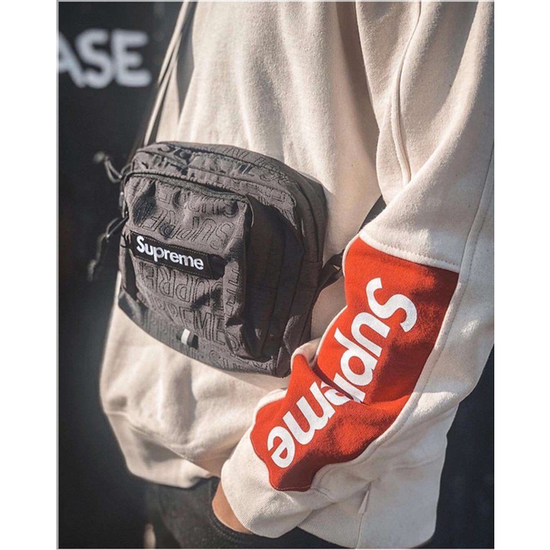 全新正品Supreme 19SS 46th Shoulder Bag 腰包