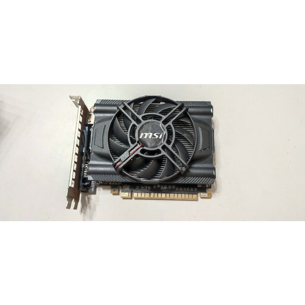 #456 MSI GTX650 2GD5 顯示卡 需接6PIN供電 N650-2GD5/OC 風扇微吵