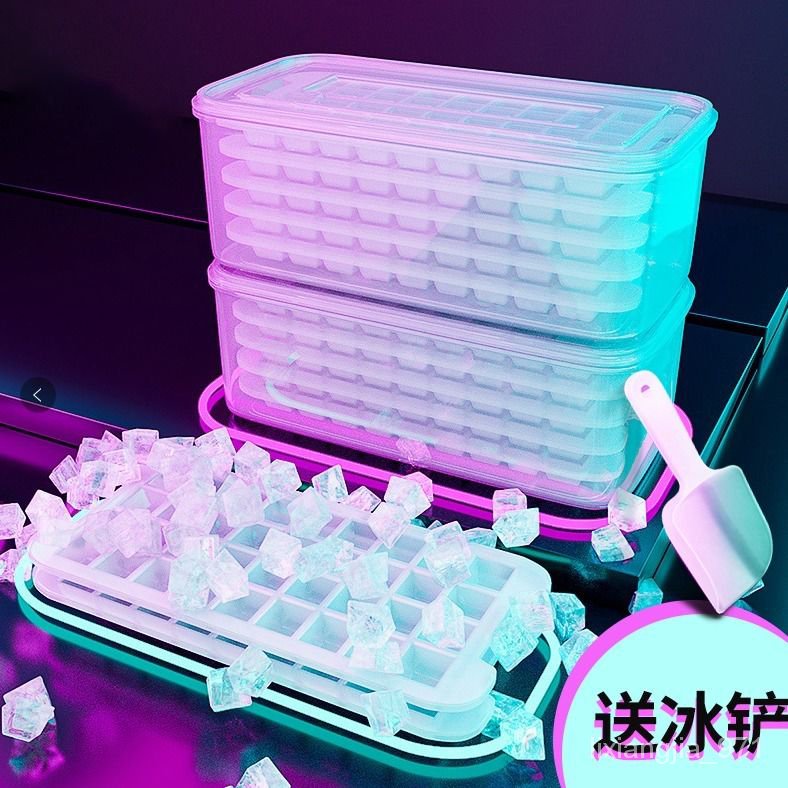 優選好貨 速凍冰塊模具冰盒模具套裝帶蓋創意冰模家用製冰機冰袋包一次性gtt88 YkEu