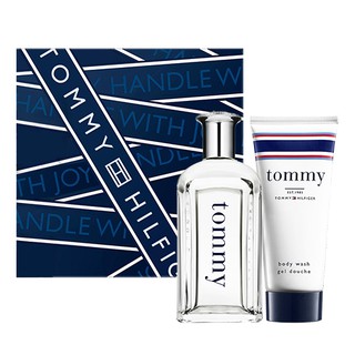 ☆MOMO小屋☆ Tommy Hilfiger Tommy 男性淡香水 禮盒 (淡香水100ml+沐浴膠100ml)