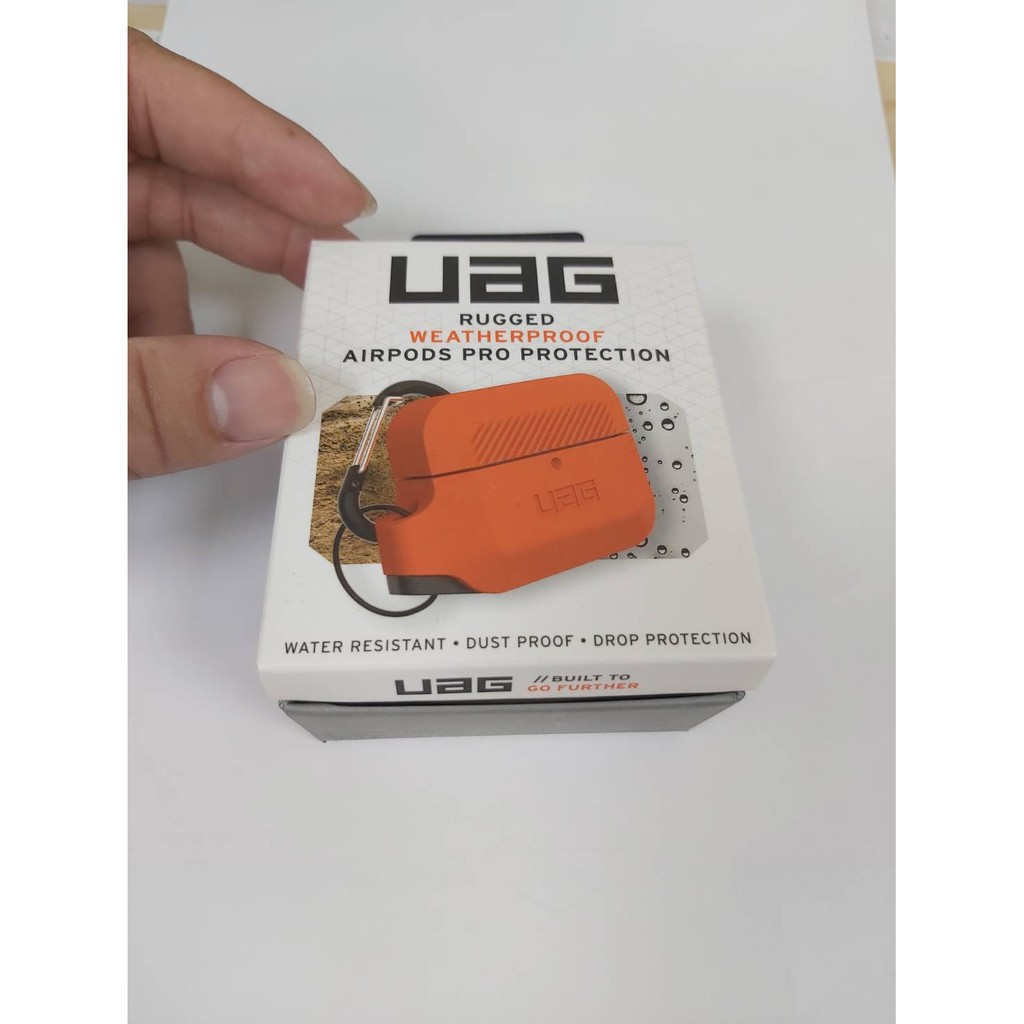 UAG AirPods Pro 耐衝擊防水防塵保護殼(軟式)橘