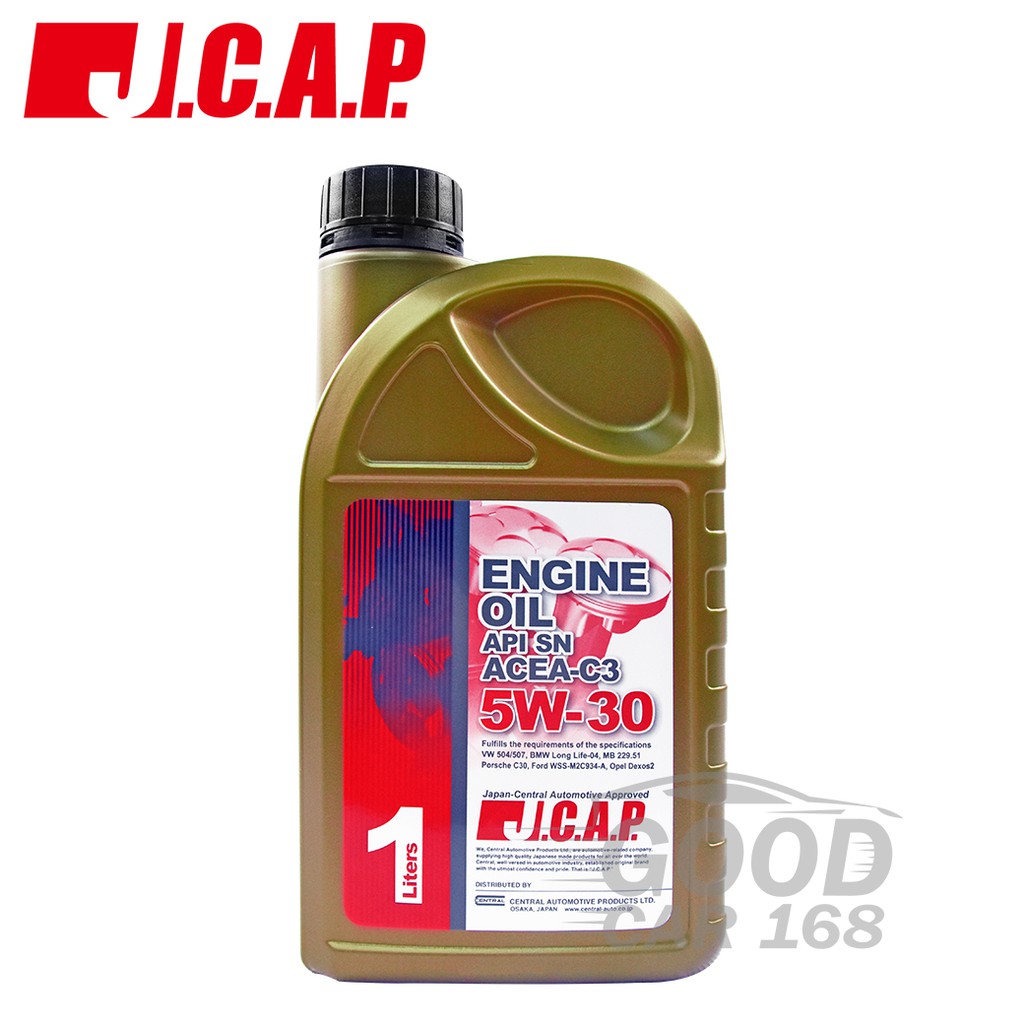 【J.C.A.P】ENGING OIL 5W-30  日本配方全合成機油-goodcar168