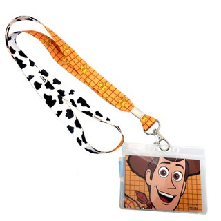 【彩購屋】現貨 日本進口 Disney 迪士尼 玩具總動員 胡迪 識別證套組 證件套＋帶子 證件帶 識別證帶 頸帶 頸繩