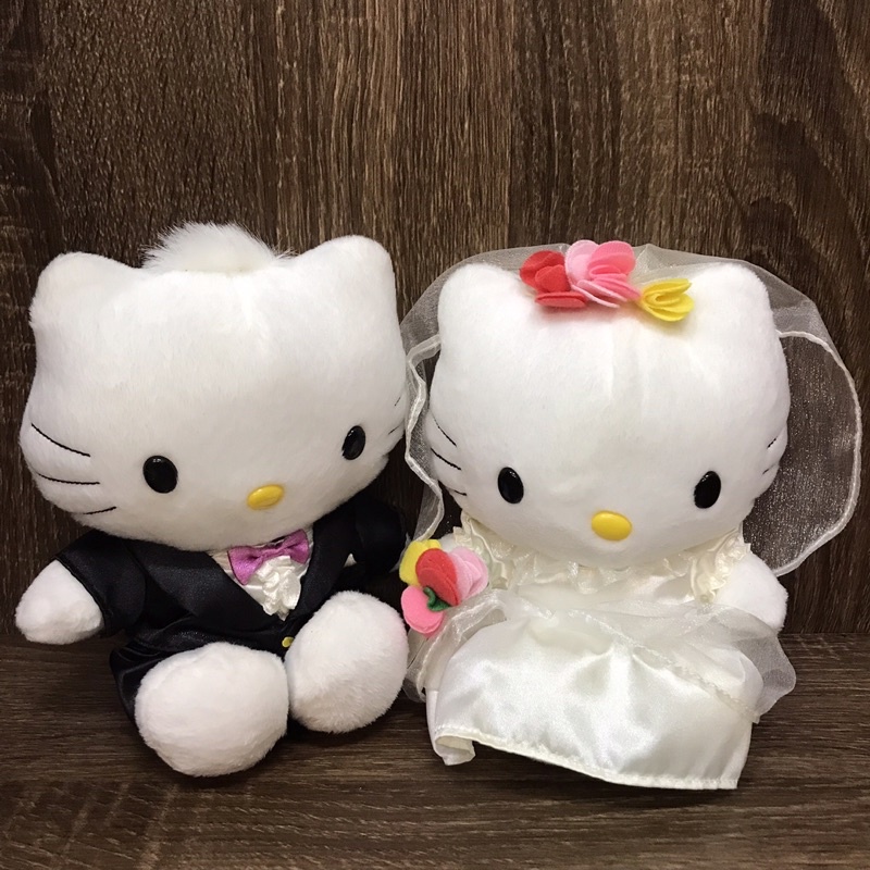1999年麥當勞Hello Kitty絨毛玩具～日式婚禮