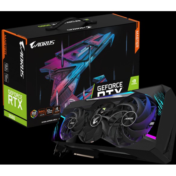 現貨 全新 技嘉 AORUS  RTX 3080 MASTER 10G  GV-N3080AORUS M-10GD