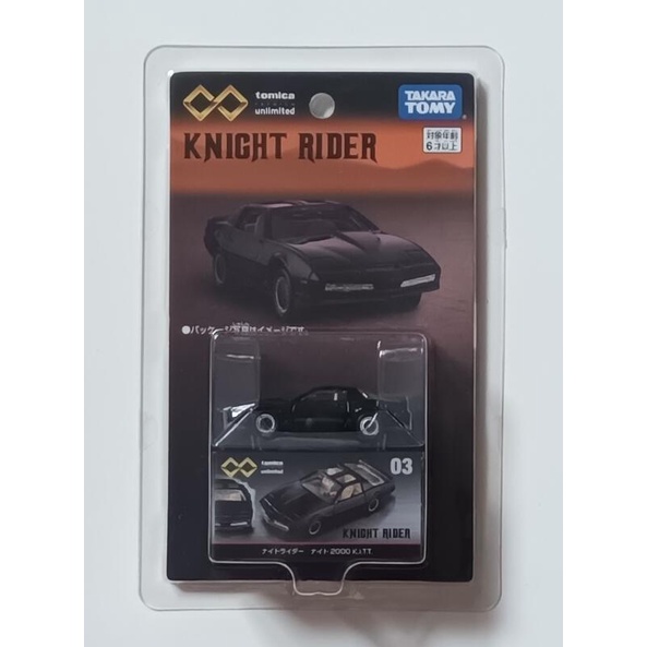 TAKARA TOMY TOMICA 03 KNIGHT RIDER 2000 KITT 霹靂遊俠 霹靂車 多美小汽車