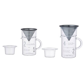 【日本KINTO】SCS簡約咖啡沖泡壺組 600ml《拾光玻璃》 沖泡 咖啡道具 手沖