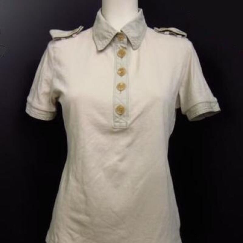 日本 BURBERRY 女polo衫 新品